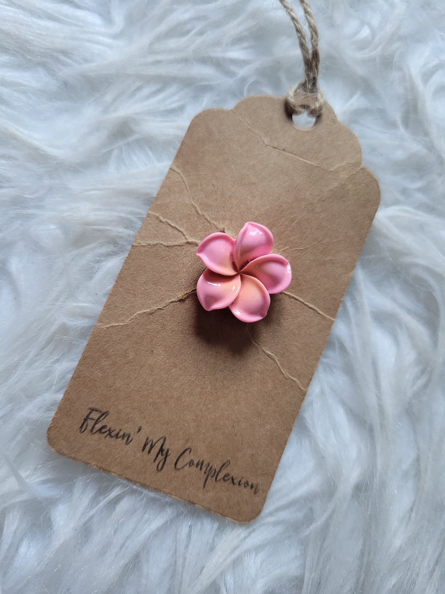 Plumeria 3D (pink)