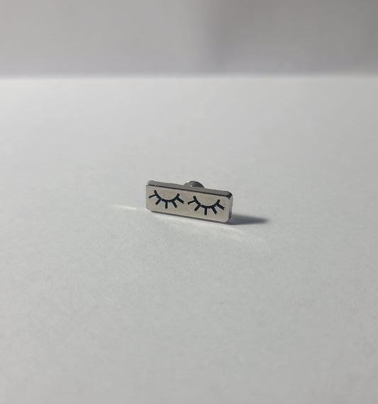 Lashed Mini Charm
