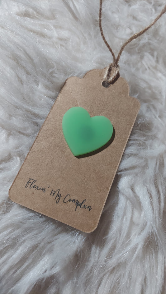 Green Jelly Heart