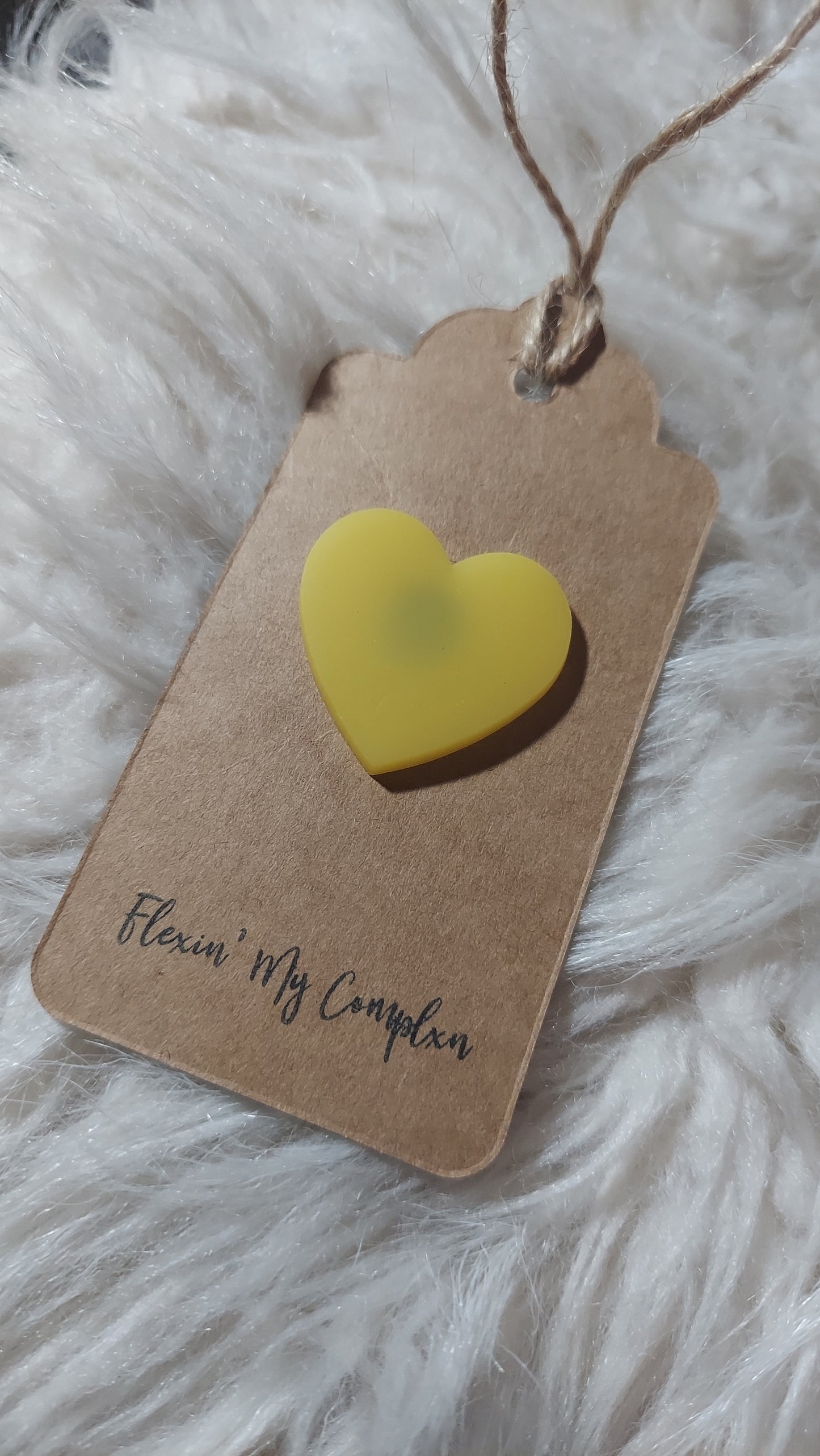 Yellow Jelly Heart