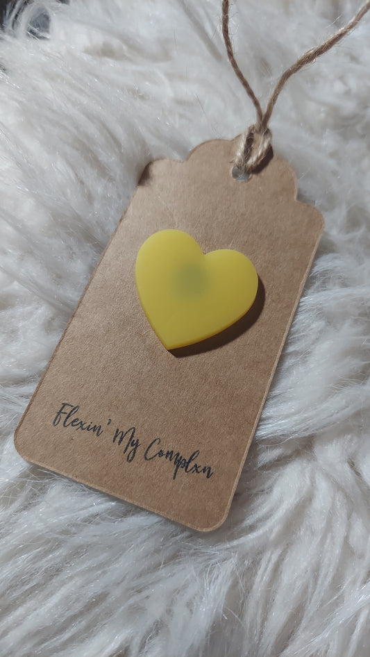 Yellow Jelly Heart