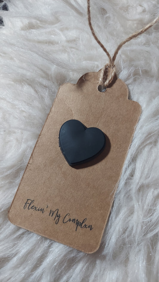 Matte Black Heart