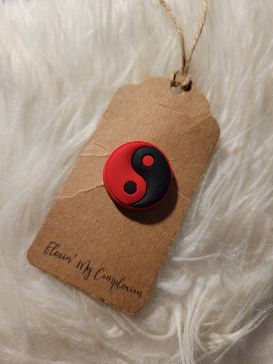 Yin Yang (Black and Red)