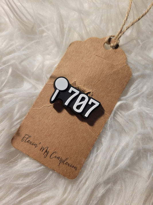 707 Area Code (B & W)